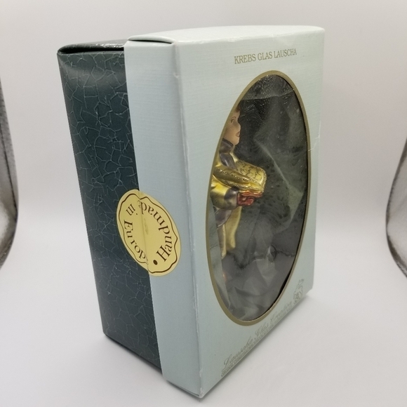 Vintage Hand Blown Glass Caroler Krebs Glas Lauscha Germany - Picture 10 of 13